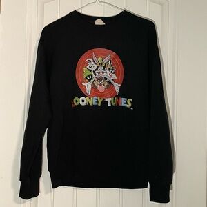 Streetwear Society Black Looney Tunes Sweatshirt